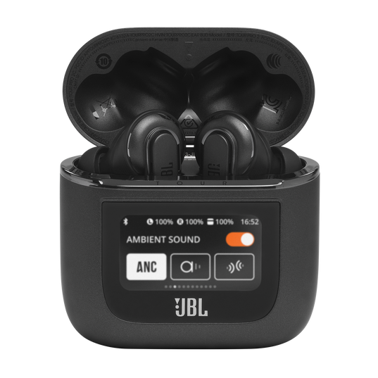 JBL Tour Pro 2 - Black - True wireless Noise Cancelling earbuds - Detailshot 5